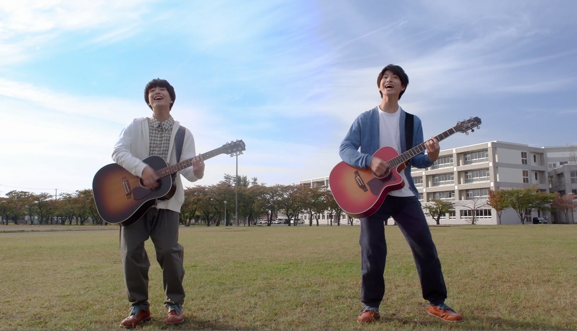 「笑顔の未来へ」のワンシーン。