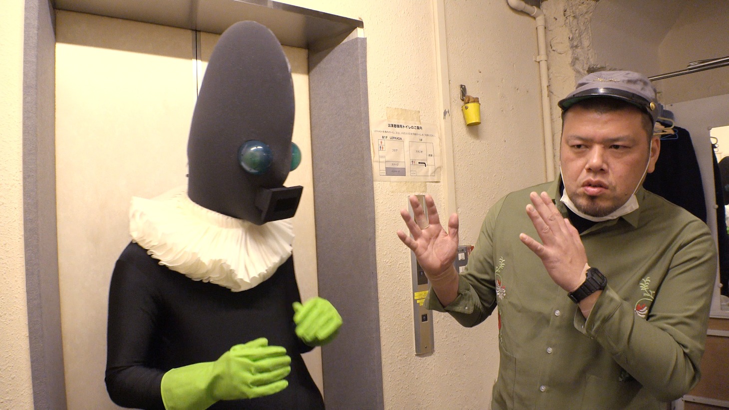 ドラマ「MASKMEN」第1話のワンシーン。 (c)「MASKMEN」製作委員会