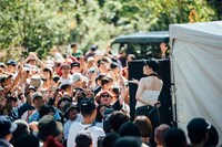 「りんご音楽祭2017」よりせのしすたぁのステージの様子。