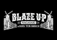 「BLAZE UP NAGASAKI 2018 in HUIS TEN BOSCH」ロゴ
