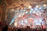 米米CLUB「a K2C ENTERTAINMENT TOUR 2017 ～おせきはん～」NHKホール公演の様子。（撮影：荒川潤）