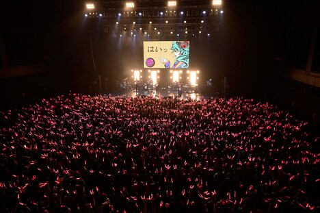 あほの坂田「坂田 Second One Man Live ～Angel&Demons 来日！～」の様子。（撮影：小松陽祐［ODD JOB］）