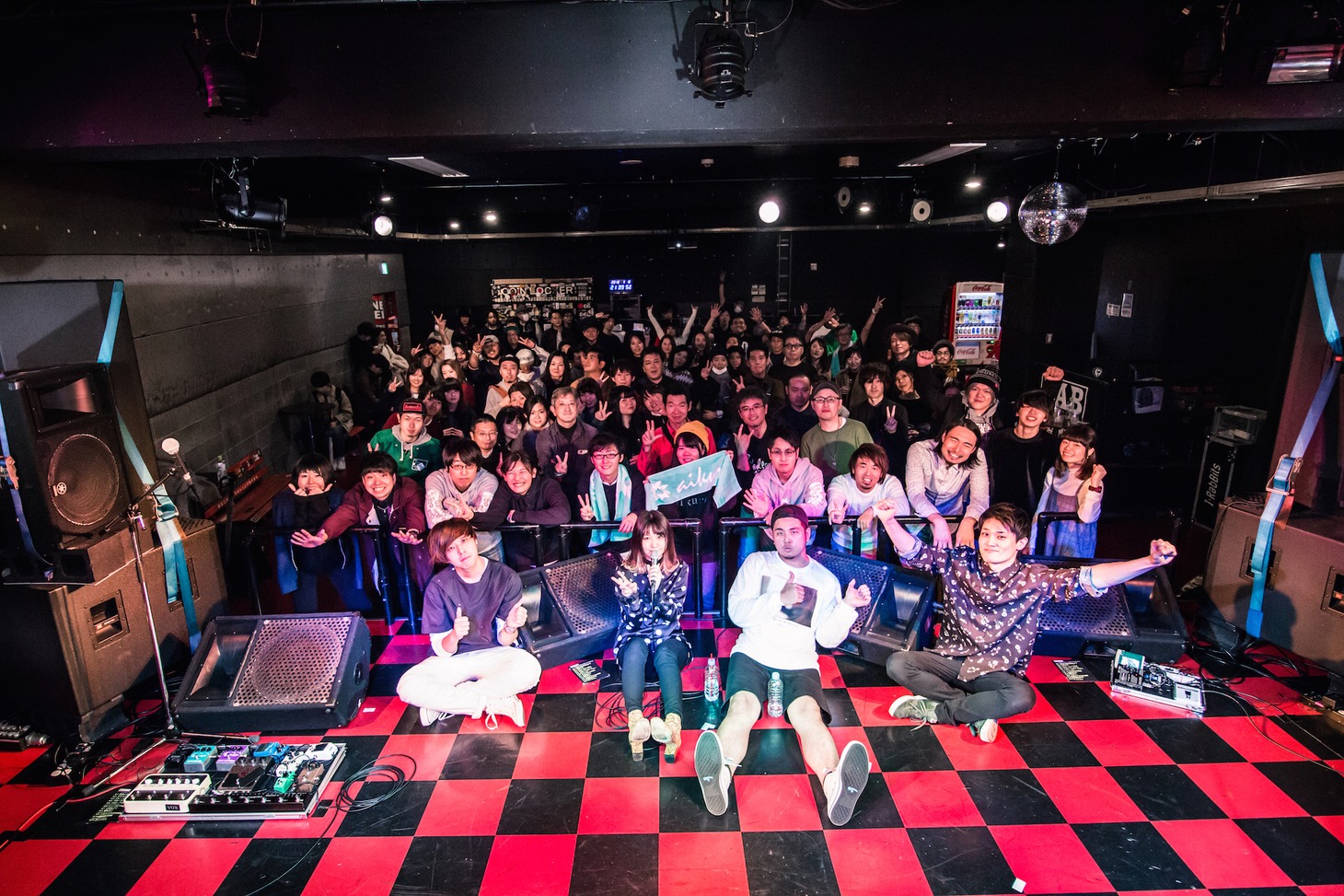 「あいくれ 2nd mini Album『音楽家の一日』Release tour “あなたの街がブレーメン”」初日公演の様子。（Photo by Kaochi）