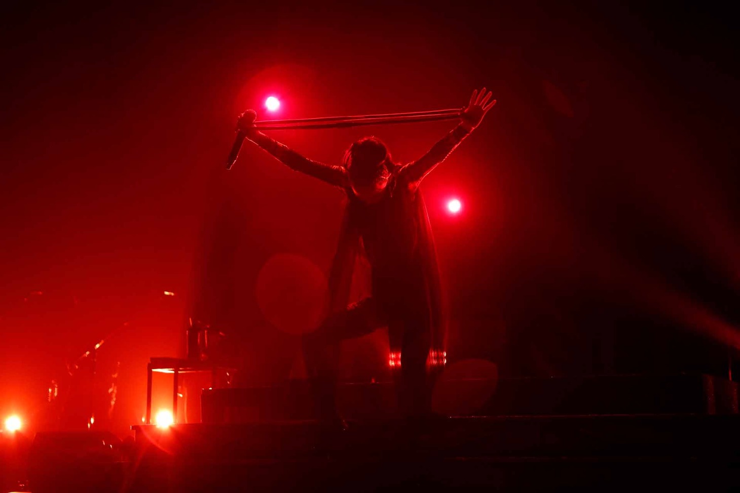 中島美嘉「MIKA NAKASHIMA FULL COURSE TOUR 2017～YOU WON'T LOSE～」中国・新静安体育中心 体育館の様子。（撮影：川田洋司）