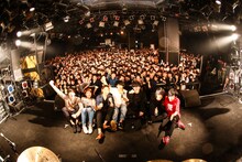 Saucy Dog「カントリーロード Encore TOUR『もっと ～東名阪対バンツアー～』」最終公演の様子。（撮影：白石達也）