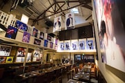 コラボカフェの店内。