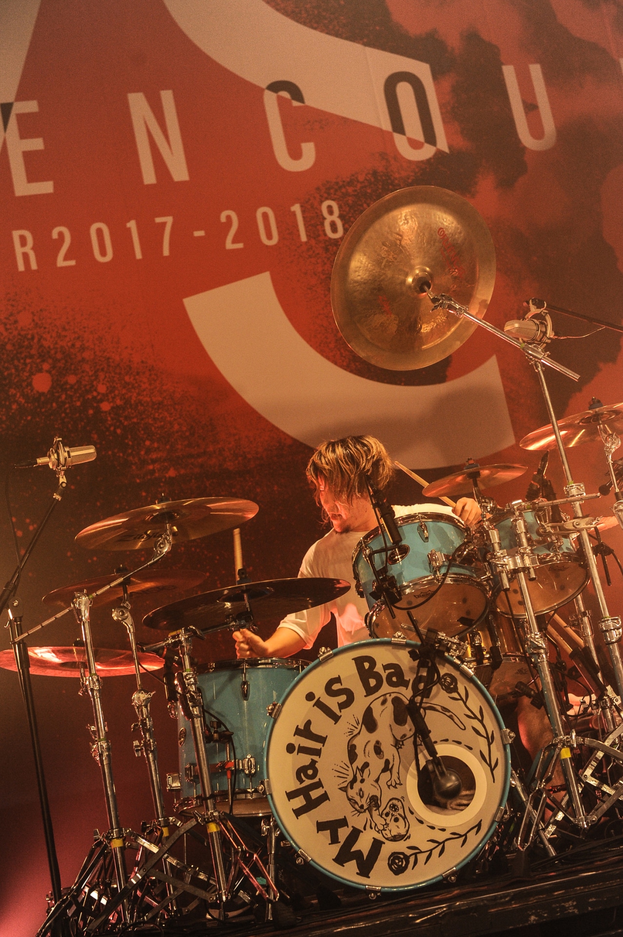 山田淳（Dr）（Photo by MASANORI FUJIKAWA）