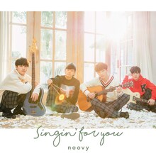 noovy「Singin' for you」通常盤ジャケット
