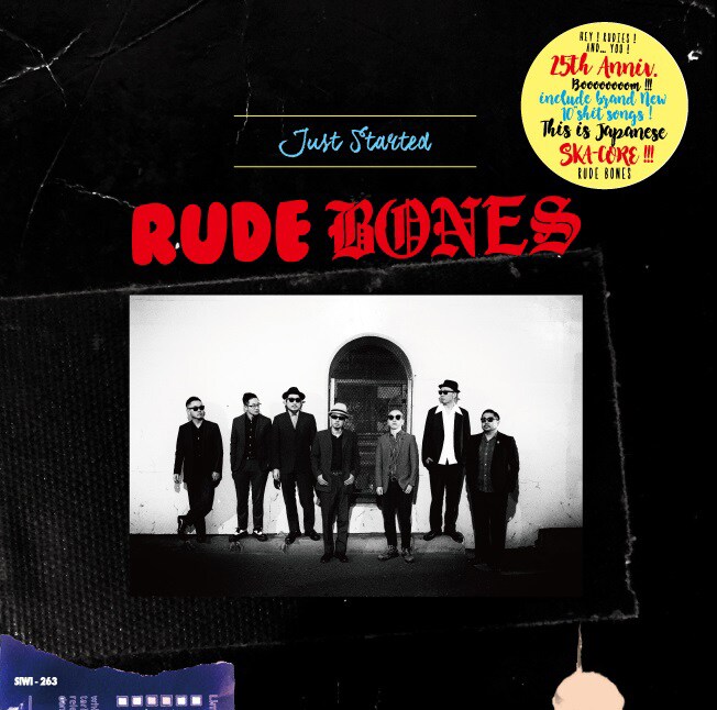 RUDE BONES、結成25周年を飾る8枚目のオリジナルアルバム完成