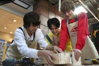 左からタカシ、ユースケ、ユーキ。