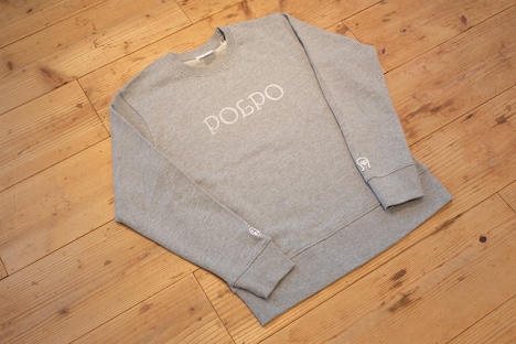 POLPOとWEARTHEMUSICのコラボスウェット。