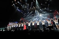 水樹奈々「NANA MIZUKI LIVE GATE 2018」最終公演の様子。（撮影：上飯坂一）