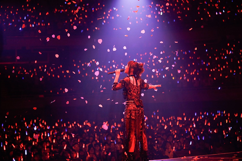 水樹奈々「NANA MIZUKI LIVE GATE 2018」最終公演の様子。（撮影：上飯坂一）