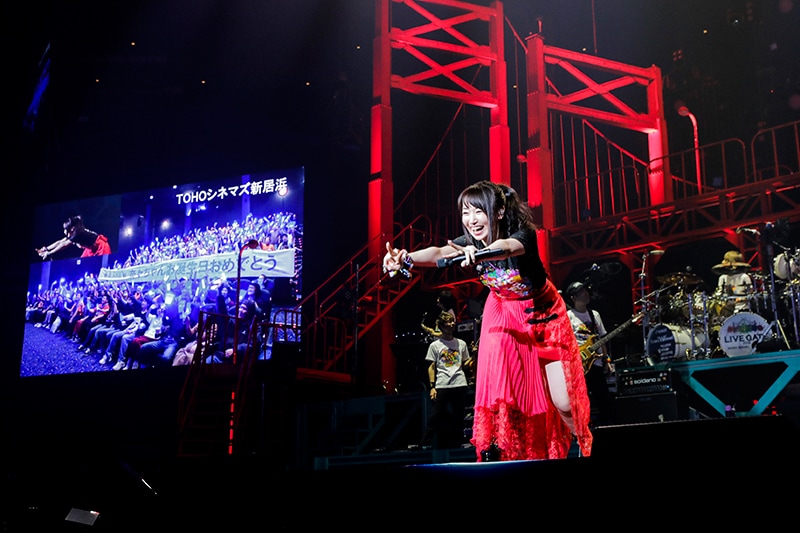 水樹奈々、7組の“共奏者”と愛の扉を開けた日本武道館7DAYS（ライブ