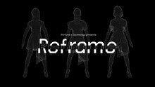 「『Perfume × TECHNOLOGY』presents "Reframe"」メインビジュアル