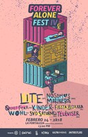 「Forever Alone Fest 2018」告知ビジュアル