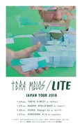 「Tera Melos / LITE Japan Tour 2018」告知ビジュアル
