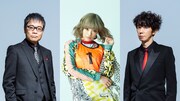 「SPACE SHOWER MUSIC AWARDS 2018」MC。左からいとうせいこう、きゃりーぱみゅぱみゅ、ユースケ・サンタマリア。