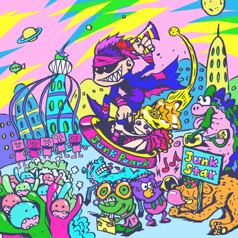 JUNK PRANK「Junk Star」ジャケット