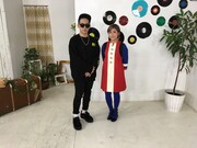 左から清水翔太、MCのIMALU。 (c)テレビ朝日