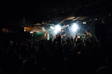 「PELICAN FANCLUB ONEMAN LIVE "SPACE OPERA" -OK BALLADE-」の様子。（Photo by Hikaru hagiwara）