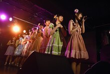 「さよならのプリエール」を披露する柳▽箱（RYUTistとハコイリ▽ムスメ）。