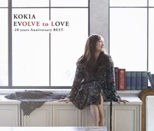 KOKIA「EVOLVE to LOVE -20 years Anniversary BEST-」通常盤ジャケット