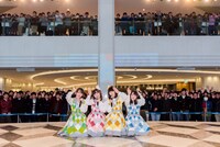 STARTails☆「ne! ne! ne!」発売記念イベントの様子。（撮影：塚越淳一）