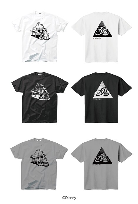 fox capture planとディズニーのコラボTシャツ