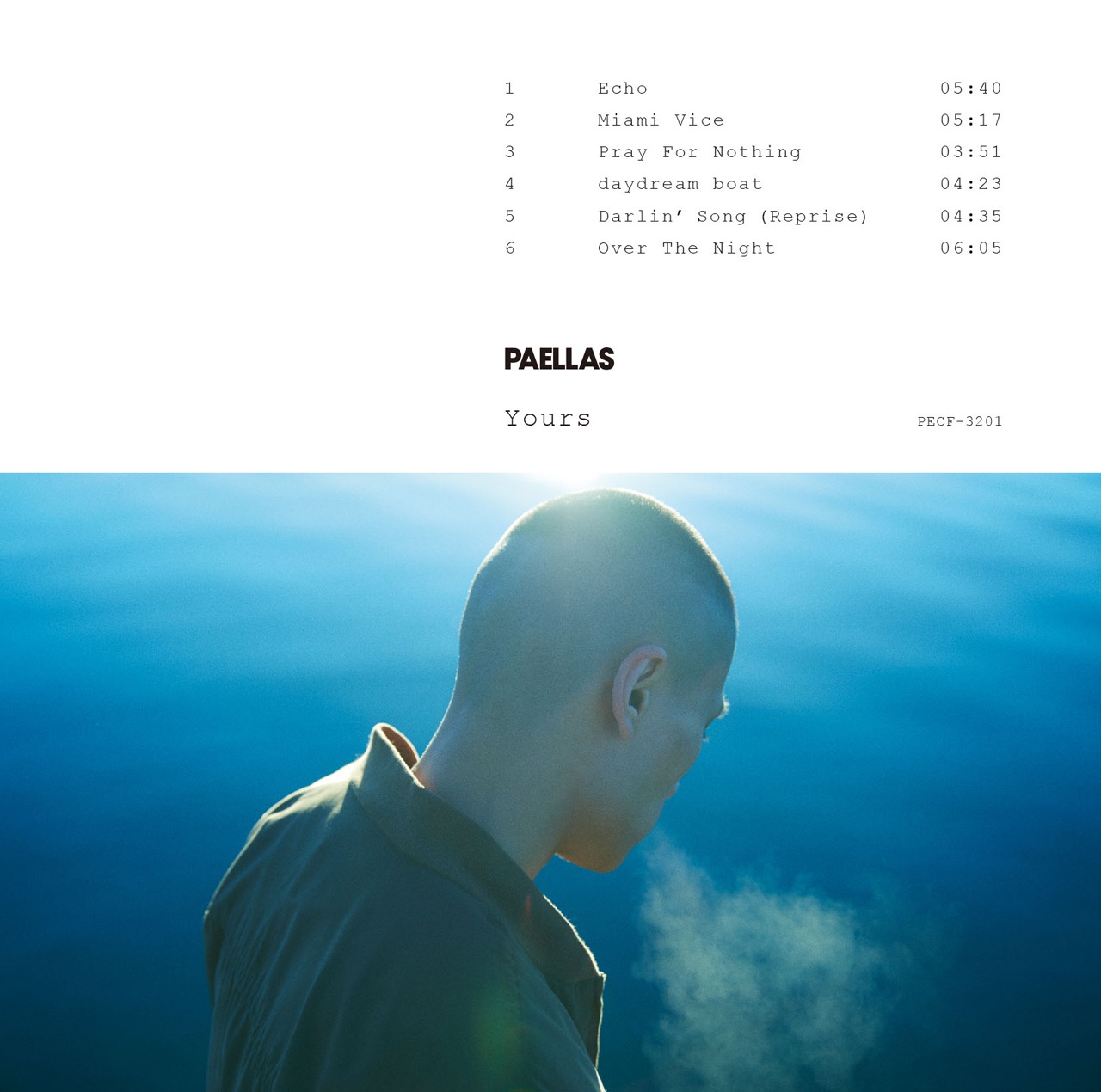 PAELLAS「Yours」ジャケット
