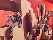 EXOの“渋谷ジャック”の様子。