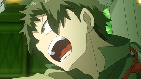 アニメ「メカウデ」プロモーション映像のワンシーン。