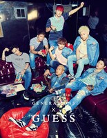 GENERATIONS × GUESS コラボレーションビジュアル