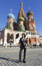 ロシアにいるYOSHIKI。