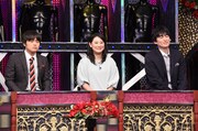 左からバカリズム、友近、博多大吉。(c)日本テレビ