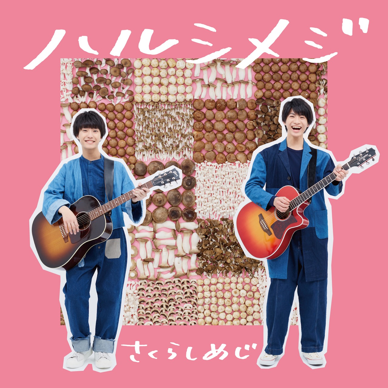 さくらしめじ「ハルシメジ」CD+DVD盤ジャケット