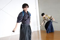 手前からカイ、ユースケ。