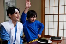 ユースケと楽しそうなカイ。