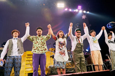 フレンズ「petit town release tour グランパーティー！」東京・Zepp DiverCity TOKYO公演の様子。（Photo by MIDORI KONDOH）