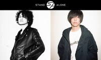 菅原卓郎（9mm Parabellum Bullet）と内澤崇仁（androp）。
