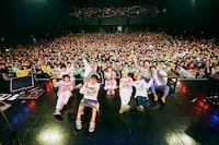 フレンズ「petit town release tour グランパーティー！」東京・Zepp DiverCity TOKYO公演の様子。（Photo by MIDORI KONDOH）