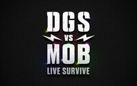 「DGS VS MOB LIVE SURVIVE」ロゴ