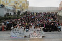 ときめき▽宣伝部「ときめき▽宣伝部がこちらから行く！47都道府県 握手会の旅」千葉・ららぽーと柏の葉公演の様子。（写真提供：スターダストプロモーション）