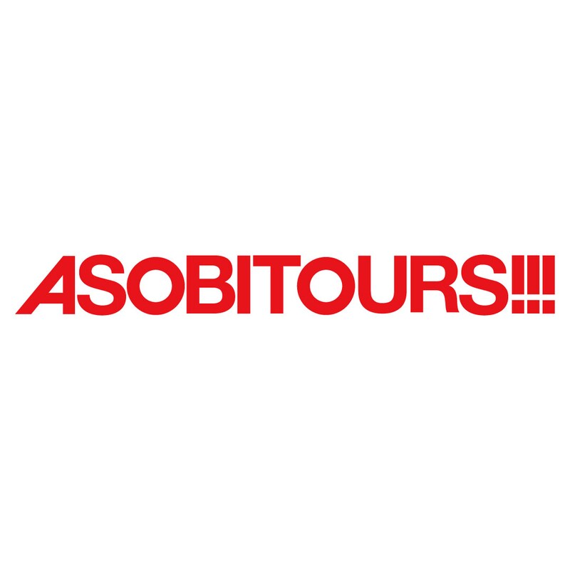 「ASOBITOURS!!!」ロゴ