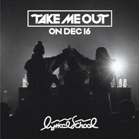 昨年12月のワンマンライブ音源を収めたlyrical school初のライブアルバム「"TAKE ME OUT" ON DEC 16」ジャケット。