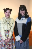 「Musee du ももクロ ～アートの学びをデザインする～」初回に登場するベック、佐々木彩夏。(c)テレビ朝日