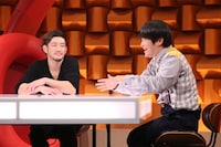 TOSHI-LOWとバカリズム。(c)NTV