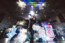「THA BLUE HERB 結成20周年ライブ」の様子。
