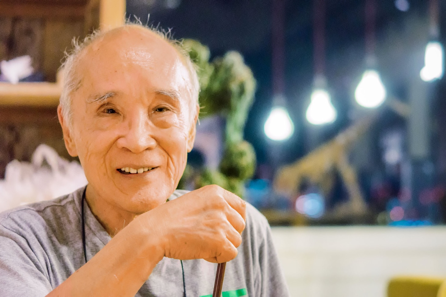 谷川俊太郎（撮影：深堀瑞穂）
