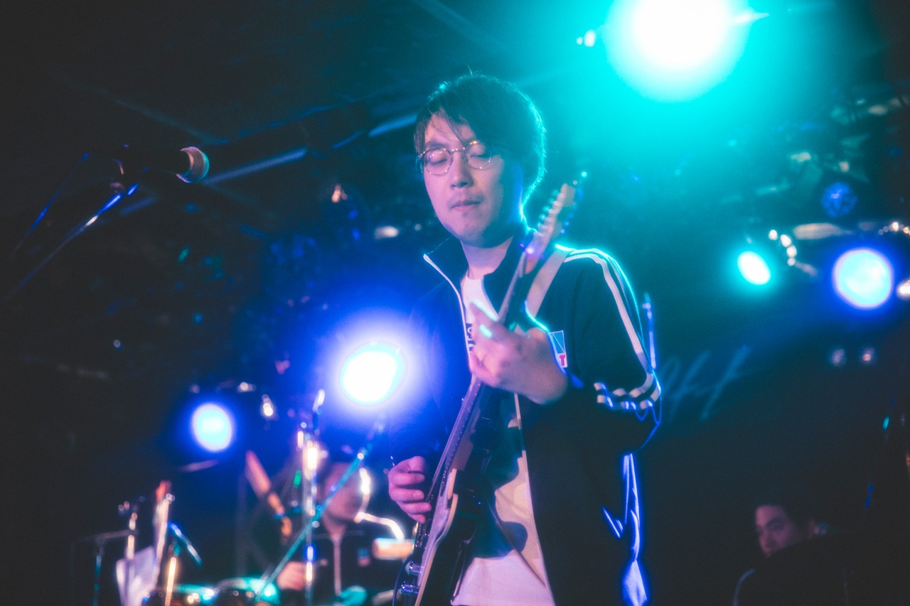 斎藤録音（G / 思い出野郎Aチーム）（撮影：今井駿介）